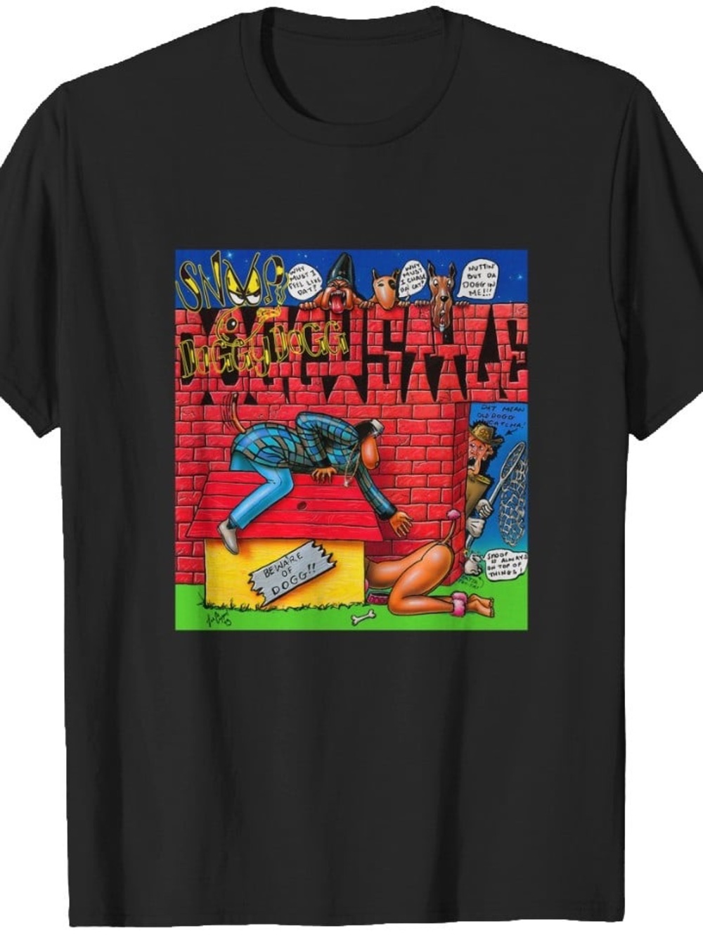 NWOT Snoop Dogg T-Shirt Doggystyle 1993 Album Cover Small